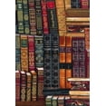 thumbnail image 2 of Field's Fabrics 44" Cotton Library Books Sewing & Craft Fabric By The Yard, Multi, 2 of 2