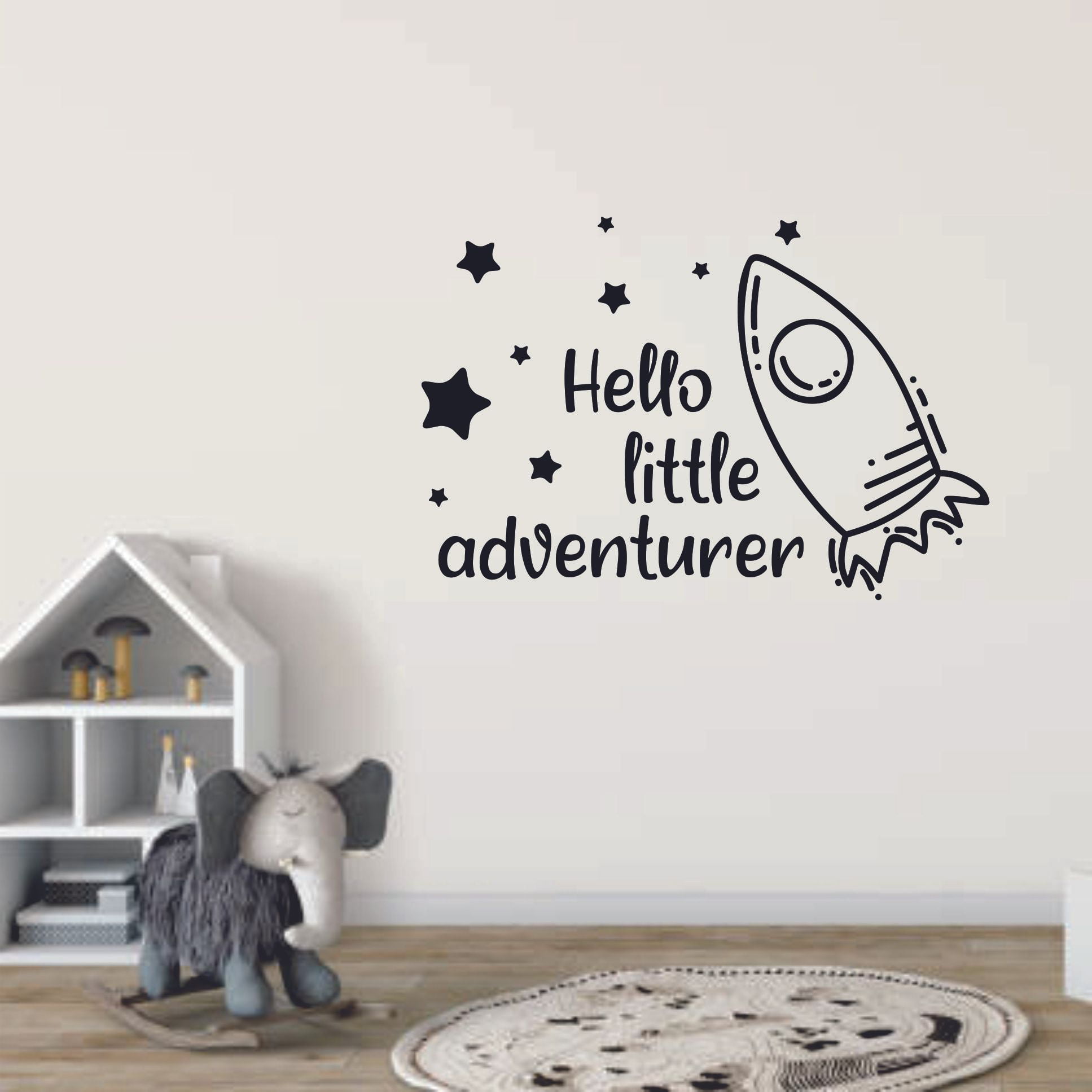 Little Adventurer Home Wall Decal Sticker For Kids Room Baby Vinyl wall sticker 