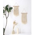 thumbnail image 4 of piezas de macramé para colgar en la pared, tapiz tejido pequeño, decoración de arte de pared WD.WDQZL Hogar, 4 of 5