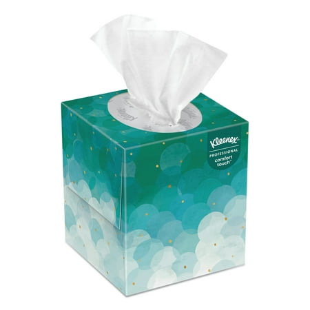 Kleenex Upright Box Facial Tissue, White, 1 Box (Quantity)