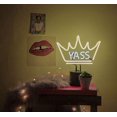 thumbnail image 5 of Ampedco | Amped Co Yass Queen Neon Light Novelty Desk Lamp Large 113X975, 5 of 9