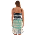 thumbnail image 3 of Riviera Sun Women's Strapless Tube Short Summer Dress - Casual and Comfortable Beach Dresses (Navy / Turquoise Dress, 3X), 3 of 4