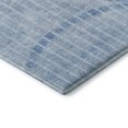 thumbnail image 4 of Addison Rugs Mayfield Washable Transitional Striped Blue Rectangle Rug, 3' x 5', 4 of 6