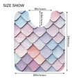 thumbnail image 5 of Yayeee Bath Rug for Bathroom Floor Non Slip Rectangle Fluffy Soft Absorbent Mat, 16"x24", Pink Art Pattern, 5 of 7