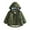 #0391-Army Green, variant on Cowsor Kids Winter Coats with Hooded Light Puffer Coat Warm Padded Jacket for Boys Girls Toddler