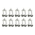 thumbnail image 4 of 10pcs Fishing Bite Alarm Double Fishing Rod Bell Twin Ring Bells with Clip, 4 of 11