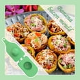 thumbnail image 6 of Pataconera Canasta Banana Patacones Mould, Kitchen Tostones Meatball Maker Mould, 1 Piece Non-Stick Food Shaping Mold For Home Cooking, Tostones & Meatball Molding Tool, 6 of 7