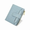 thumbnail image 2 of Zznnkj Women's Small Bifold Wallet, Compact PU Leather Credit Card Holder with Zipper Coin Pocket, Multi-Slot Slim Wallet for Cash, Cards, and Lipstick, 2 of 6