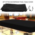 thumbnail image 2 of Billiard Pool Table Cover Heavy Duty Waterproof Sun Rain Snow Dust Protection 600D Oxford Cloth For Furniture Covers Coffee S, 2 of 5