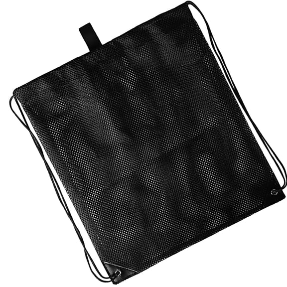 Milisten 1Pc Black Drawstring Storage Bag Portable Shoulder Backpack for Travel and Daily Use