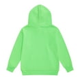 thumbnail image 4 of Kids Boys Hoodie Casual Long Sleeve Classic Hoodie Light Green Hoodies kids Warm Fall Winter Clothes Girls Tops Size 8-9 Years, 4 of 5
