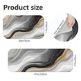 thumbnail image 3 of Grey and Gold Marble Pattern Kitchen Mat Set Of 2,Anti-Fatigue Floor Mats, Non-Slip Standing Mats for Kitchen, 47x17 and 30x17 Inches, 3 of 4