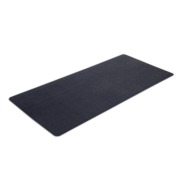 Tapete para Equipo de Ejercicio MotionTex Negro Protección del Piso 30 x 66 Pulgadas