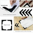 thumbnail image 4 of 2x4 Runner Rugs Retro Acoustic Guitar Fit Under Door Rugs for Entryway, Jumping Notes Kitchen Runner Rug Soft Non Slip Washable for Sink Entryway Hallways Indoor, 4 of 7