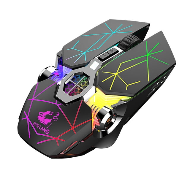 X13 Wireless Gaming Mouse 2.4G 2400DPI USB Rechargeable Mouse for