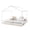 Double White, variant on Bellemave Double Twin Floor Bed for 2 Kids, Wood Montessori Floor Bed Frame with Safety Guardrails, Low‑Profile House‑Shaped Design, No Box Spring Needed for Toddlers Boys and Girls Teens, Gray