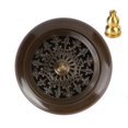 thumbnail image 2 of Household Copper Incense Burner Indoor Incense Burner Holders Craft Decoration (3.5 Inches), 2 of 3