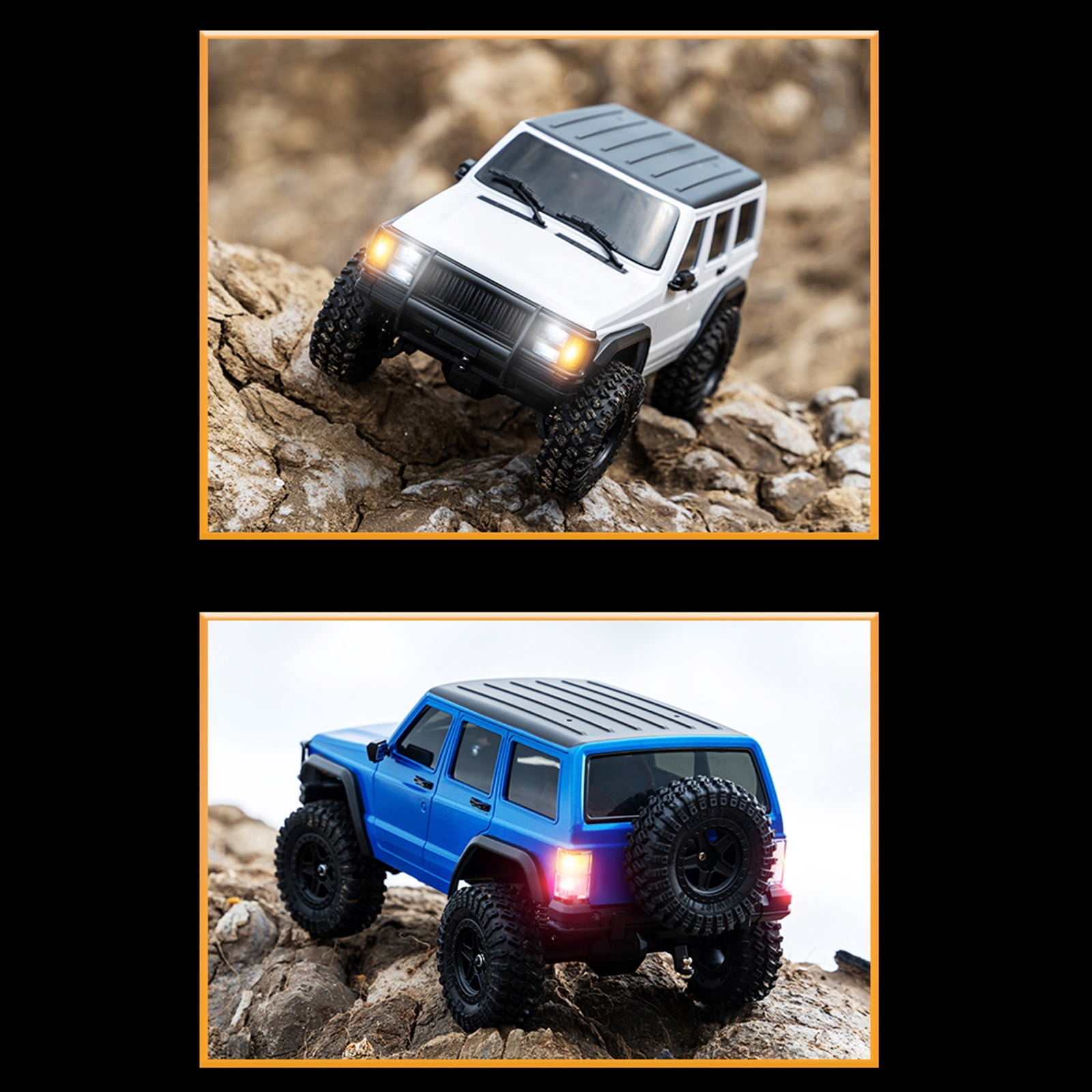 Remote  car,Vehicle With Led 18 Car Silver Huiop 1 18 2 Batteries Crawler Car Off-road Vehicle Crawler D886 Remote Car All Road Car Vehicle All Off Road Silver Grey 2 Battery