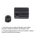 thumbnail image 3 of Unique Bargains 5mm Aperture 12T Mod 1 45# Steel Spur Diff Differential Motor Pinion Gear, 3 of 5