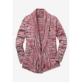 thumbnail image 3 of Woman Within Plus Size Multi Marled Cardigan, 3 of 4