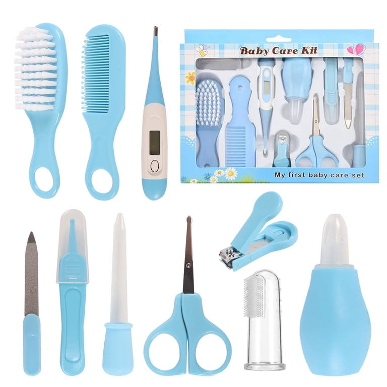 Busatia 10-in-1 Baby Healthcare & Grooming Kit, Blue photo 1