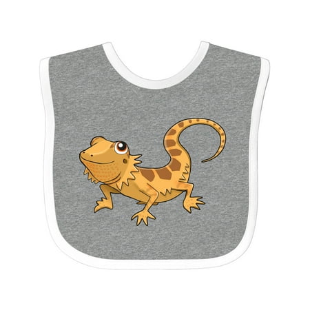 

Inktastic Cute Bearded Dragon Gift Baby Boy or Baby Girl Bib