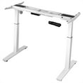thumbnail image 5 of Patiojoy Electric Standing Desk Frame Adjustable Motorized Sit Stand Desk Base Black White, 5 of 6