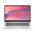 thumbnail image 1 of Laptop HP Chromebook HD de 14 Pulgadas con Procesador Intel N200, 4 GB de RAM, 128 GB de Almacenamiento UFS, Color Plata Glaciar, 1 of 11