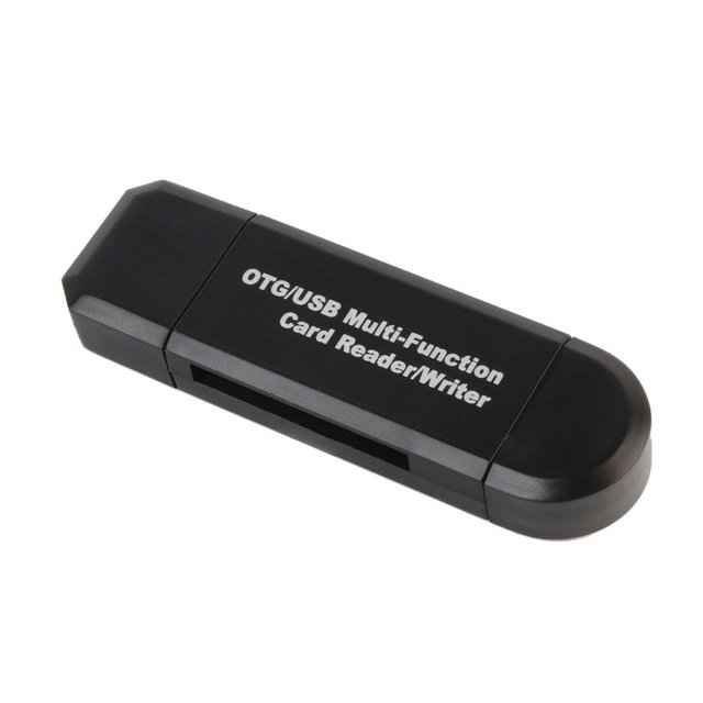 Lector de tarjetas OTG, lector de tarjetas de memoria, micro SD, lector de tarjetas para teléfono móvil, lector de tarjetas multifunción USB 2.0 de alta velocidad TF