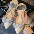 thumbnail image 3 of Fashion Shoe Clips Rhinestone Bowknot Jewelry Shoe Accessories And Maintenance, 3 of 7