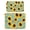 White-63, variant on 2 Pack Washable Rubber Sunflower Cute Floral Dish Drying Mats for Kitchen Counter Home Large Coffee Bar Pad Accessories and Decor for Utensils Stemware (2pcs 18''x24'' 19.5''x12'')