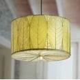 thumbnail image 3 of Eangee Home Design Drum Pendant 18 Inch, Shade Made Of Cocoa Leaves, 18x18x10 Inches, 3 of 8