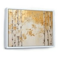 thumbnail image 2 of Designart "Zen Moment With Blue And Gold Bamboo I" Bamboo Floater Framed Wall Decor, 2 of 5