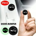 thumbnail image 3 of 20x Car Door Shock Absorber Silent:Gasket Soundproof Sticker Door Edge Guard Pa:, 3 of 8