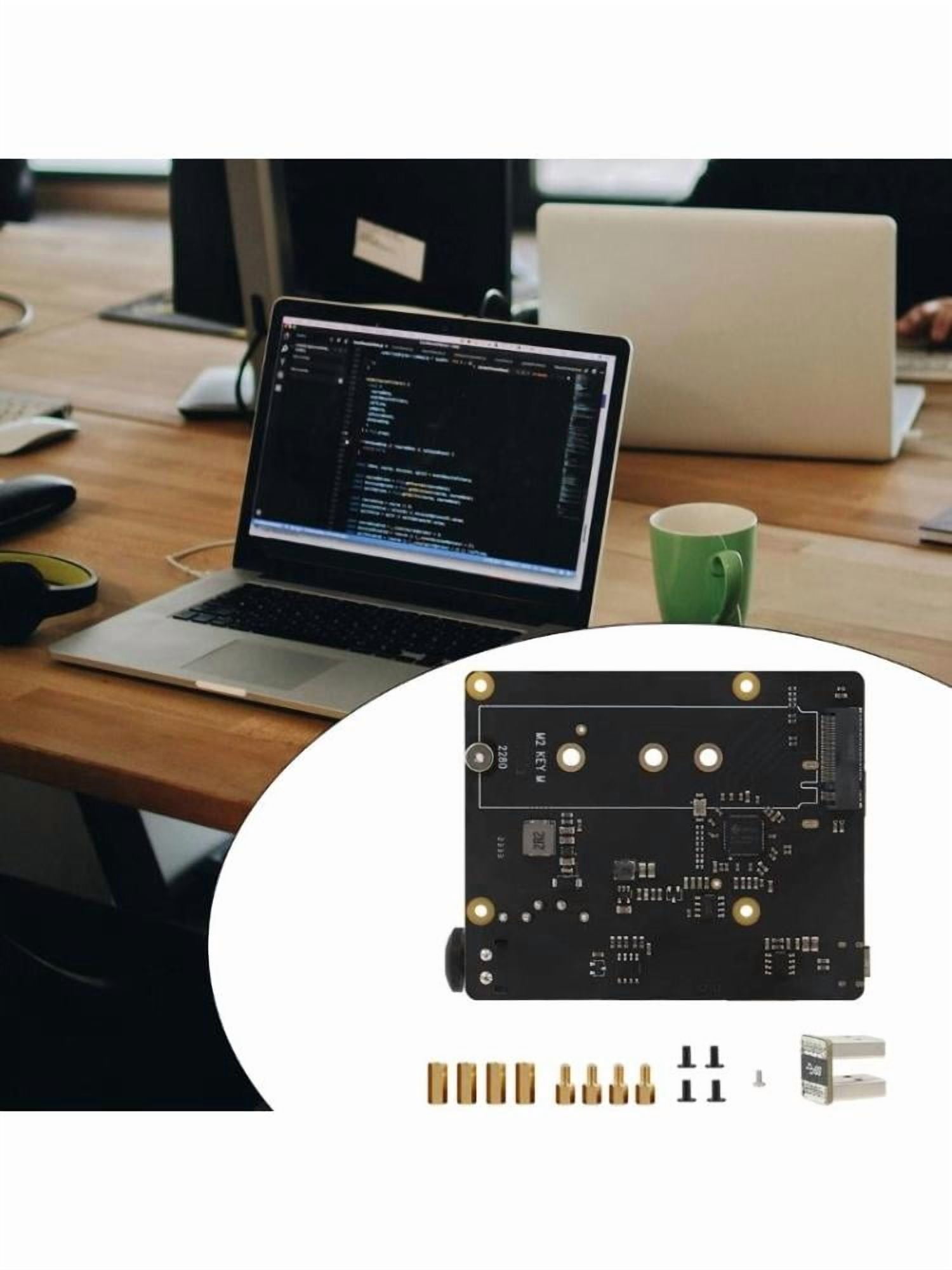 X873 USB3.0 To NVMe SSD Expansion Board With Power Button For RPi 4 NAS Solid Storage Expansion Support Boot From SSD