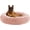 Pink, variant on Calming Dog Bed Anti-Anxiety Donut Dog Beds for Small Medium Large Dogs,Washable Plush Fluffy Indoor Cat Kitten Round Cuddler Cushion 45"