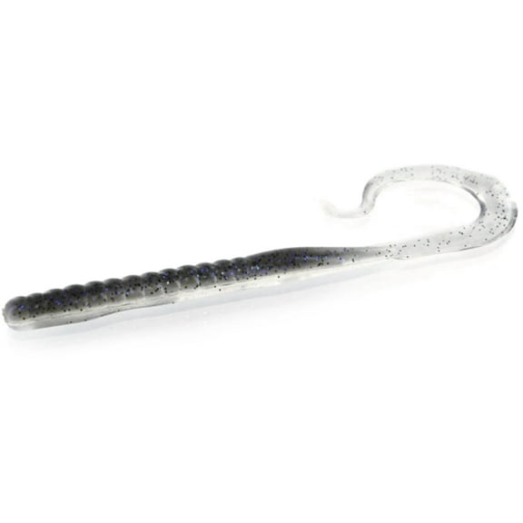 Zoom Mag II Large Worm, 20 Pack, 9in, Electric Shad
