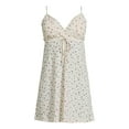 thumbnail image 4 of No Boundaries Juniors’ Pucker Sleeveless Mini Dress, Sizes XS-XL, 4 of 4