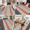 thumbnail image 6 of Area Rug 5'x7', Boho Non-slip Runner Rug Carpet for Bedside, Colorful Striped Ethnic Modern Geometric Abstract Art Outdoor Indoor Area Rugs Mat for Entryway/Living Room/Bedroom/Kitchen/Office, 6 of 9