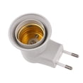 thumbnail image 3 of Portalámparas portátil con enchufe europeo E27 portalámparas con adaptador de botón Ehuebsd de interruptor para bombilla de iluminación de pasillo garaje y casa E27, 3 of 6