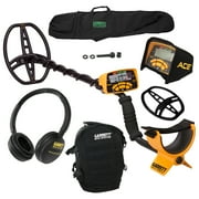 Garrett ACE 400 Metal Detector with DD Search Coil, Black Daypack and Carry Bag
