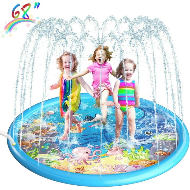 baby pool with sprinkler
