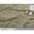 thumbnail image 3 of Soimoi polyester Crepe Fabric Dream Catcher & Butterfly Printed Fabric 1 Yard 42 Inch Wide, 3 of 3
