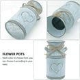 thumbnail image 4 of Heart-shaped Galvanized Sheet Garden Plating Flower Pot Home Decoration Vase, 4 of 6