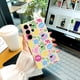 thumbnail image 3 of Proteja su iPhone de una manera elegante y duradera con una funda de teléfono de goma TPU a prueba de golpes con diseño de dibujos animados, 3 of 4