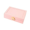 thumbnail image 5 of Segolike Box Organizer Mini Jewlery Case for Rings Bracelets Ear Studs Pink, 5 of 7