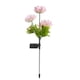 thumbnail image 1 of Clearance!2 piezas 5 Luces solares LED luces rosas luces de jardín impermeables al aire libre atmósfera festiva luces decorativas luces insertadas, 1 of 7