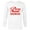 White, variant on Disney PIXAR Toy Story Pizza Planet Delivery Service White - Long Sleeve T-Shirt for Men - Customized-White