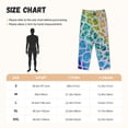 thumbnail image 3 of Rateoe Rainbow Glitter Pattern Women’s Ultra-Soft Comfy Pajama Lounge Pants Sleepwear,Comfortable Lounge Wear,lightweight Pajamas, Casual Home Wear-Large, 3 of 6