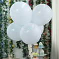 thumbnail image 2 of Efavormart 25PCS 12" Pastel Ice Blue Round Latex Helium Balloons Matte Color Balloons, 2 of 10
